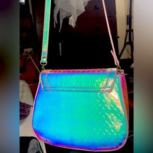 Nine west iridescent Mermaid bag